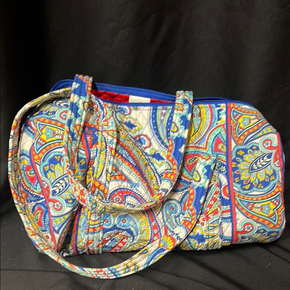 Vera Bradley Colorful Paisley Tote Bag